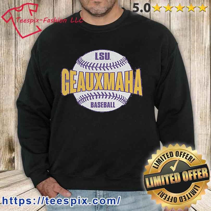 Lsu Tigers Geauxmaha Baseball Shirt