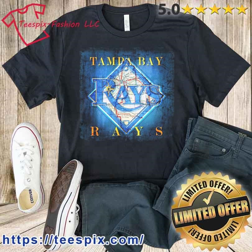 Tampa Bay Rays Map Shirt