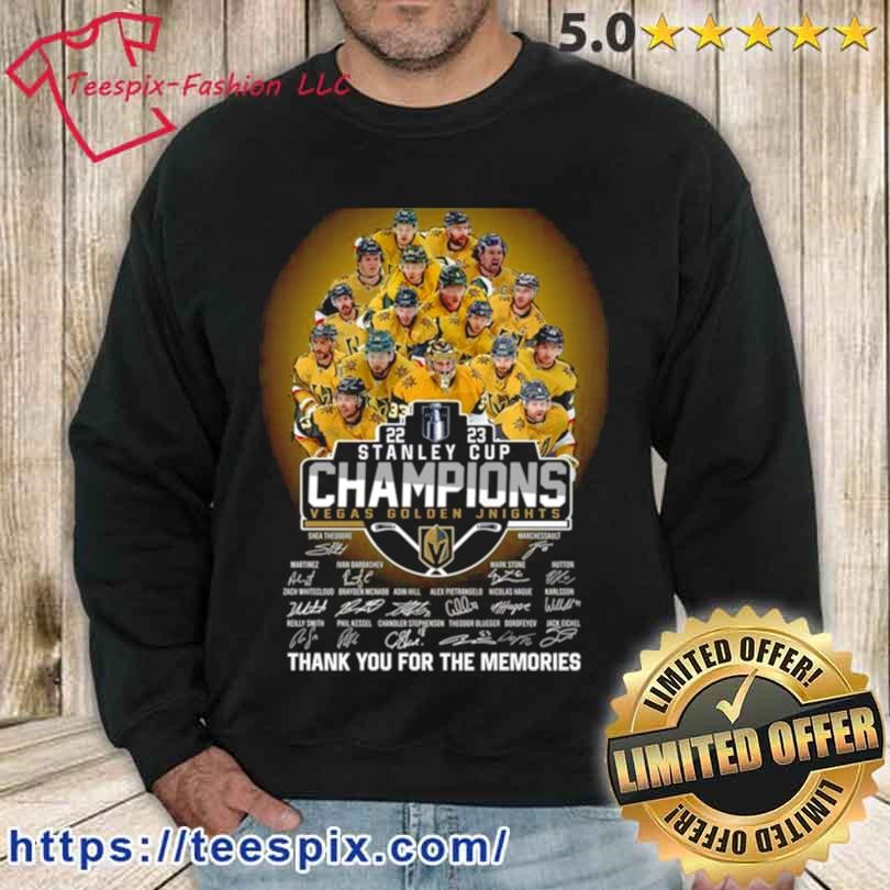 Cheap 2023 Stanley Cup Champions Vegas Golden Knights Shirt