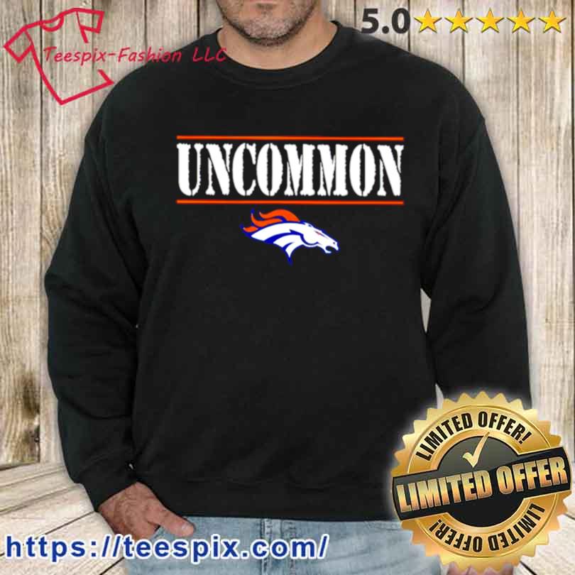 Denver Broncos Uncommon logo shirt, hoodie, sweater, long sleeve