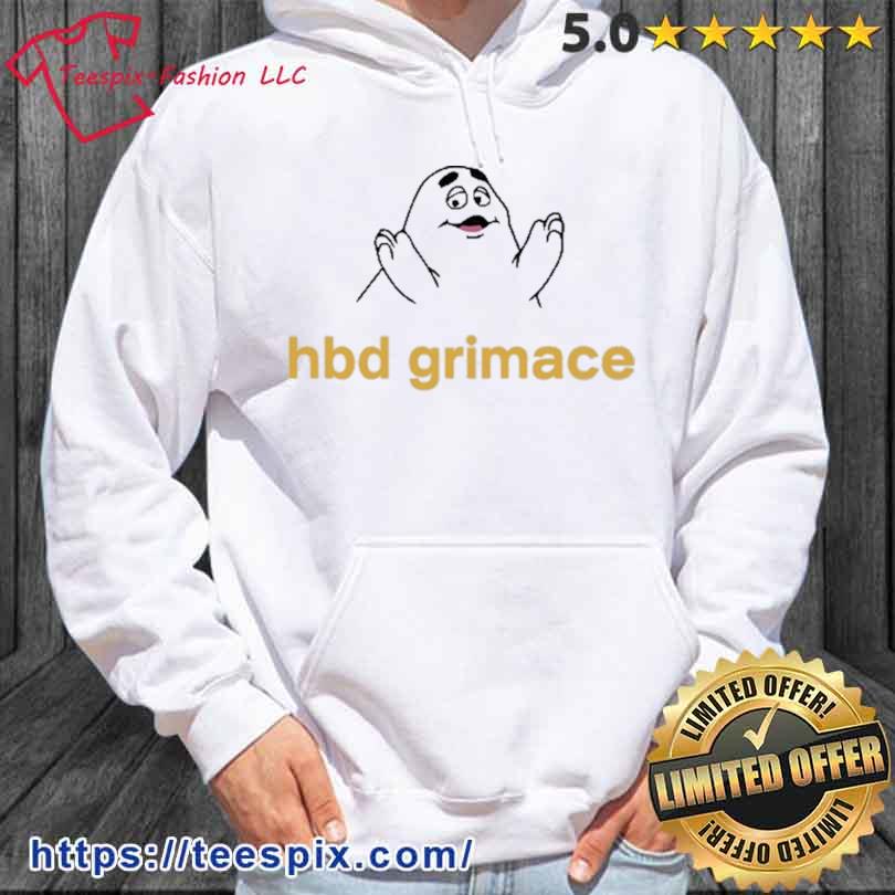 Hbd Grimace Shirt hoodie