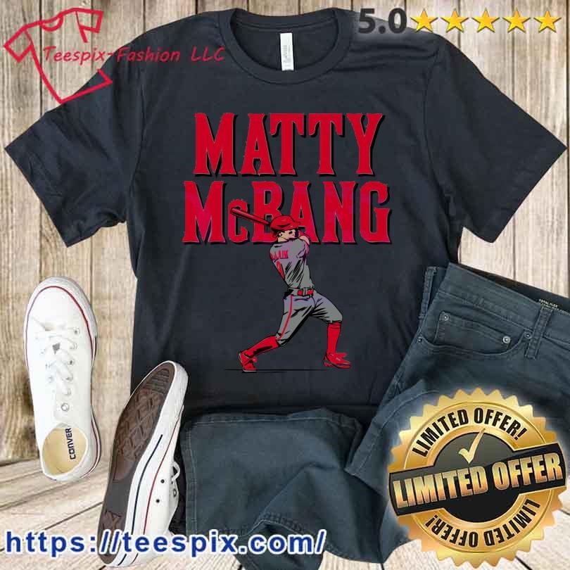 Matt McLain Cincinnati Reds Matty McBang 2023 shirt, hoodie, sweater, long  sleeve and tank top