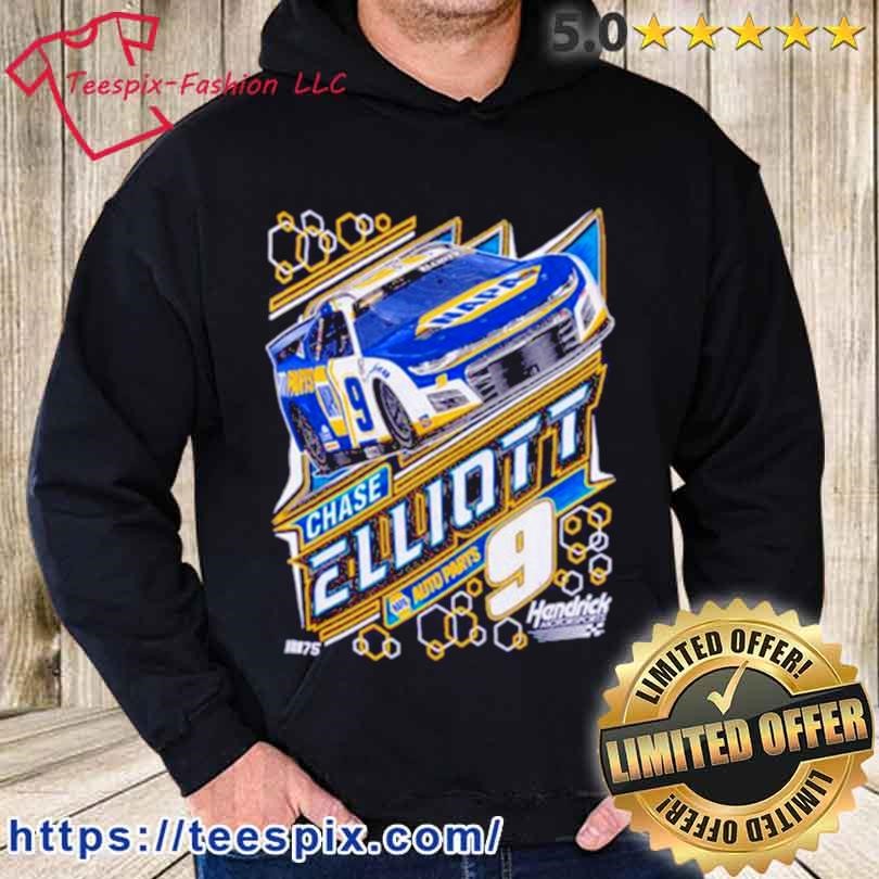 Official Chase Elliott #9 2023 Napa Glow In The Dark Navy New Shirt hoodie.jpg