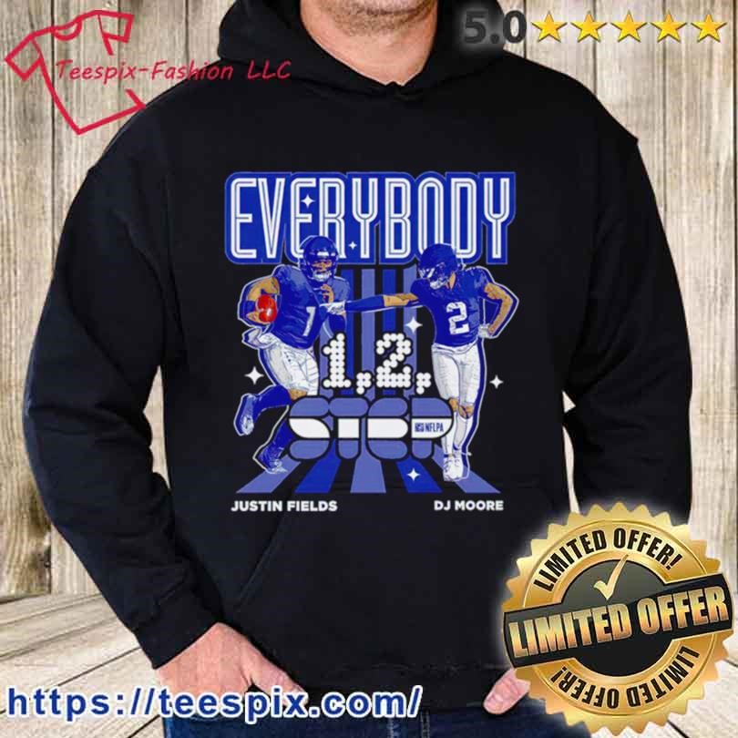 Official chicago Bears Justin Fields T-Shirt, hoodie, tank top, sweater and  long sleeve t-shirt