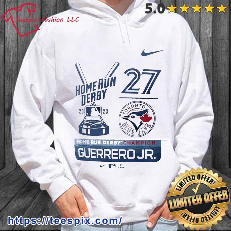 Vladimir Guerrero Jr. Toronto Blue Jays Nike 2023 Home Run Derby Champion T- Shirt, hoodie, sweater, long sleeve and tank top