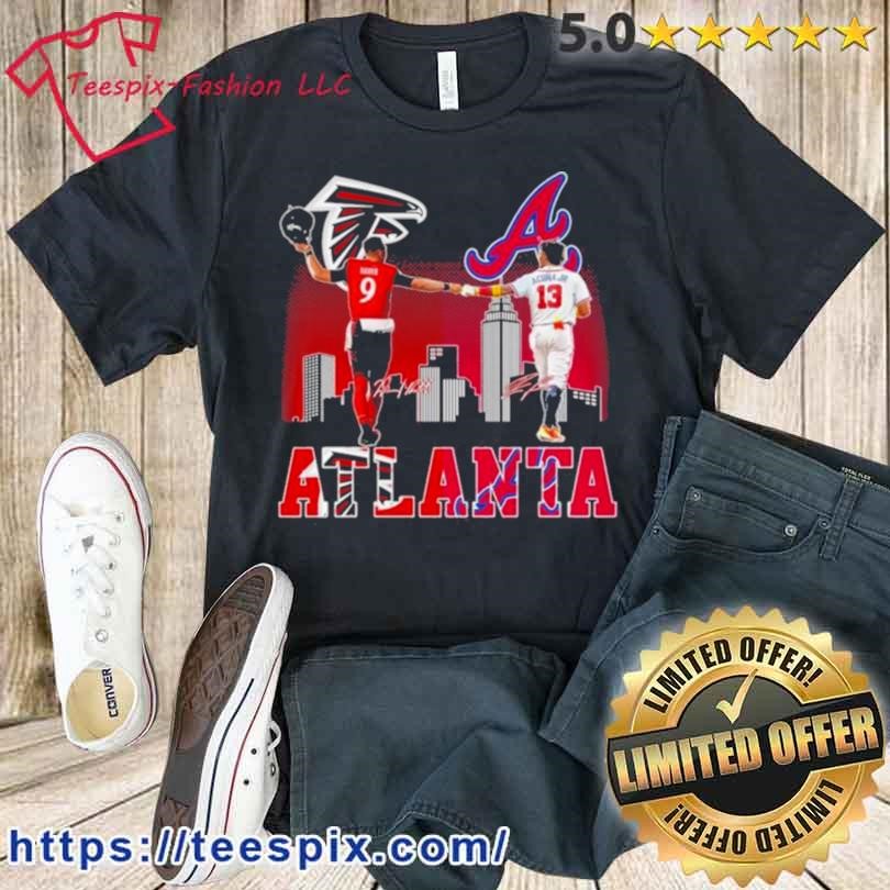 Atlanta Falcons Ridder And Braves Acuna Jr City Champions shirt