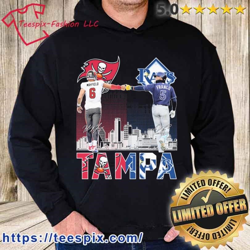 Baker Mayfield And Wander Franco Tampa Sports Signatures Shirt, hoodie,  sweater, long sleeve and tank top