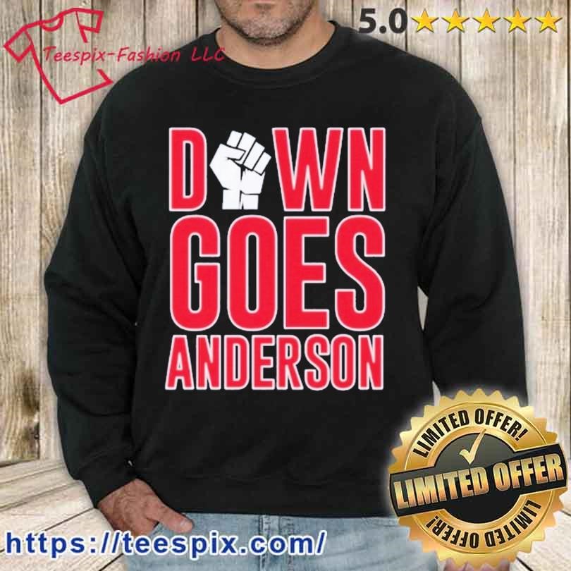 Down goes Anderson shirt: All you need to know about latest MLB apparel