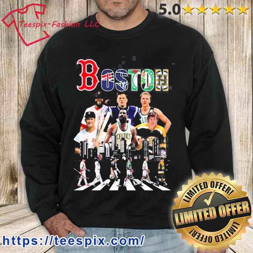 Boston new england Patriots Boston red sox Boston celtics T-shirt