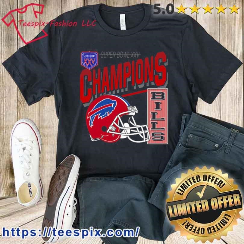 Buffalo Bills Super Bowl XXV Champions Bills 2023 Shirt - Teespix