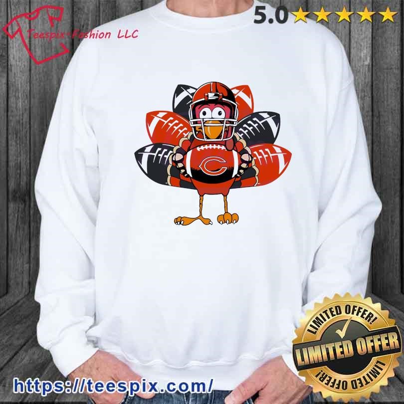 Chicago Bears Turkey Thanksgiving Shirt - Teespix - Store Fashion LLC
