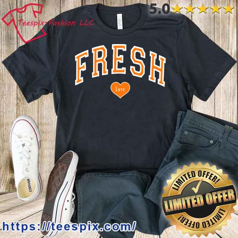 Christopher Sturniolo Wearing Fresh Love Shirt