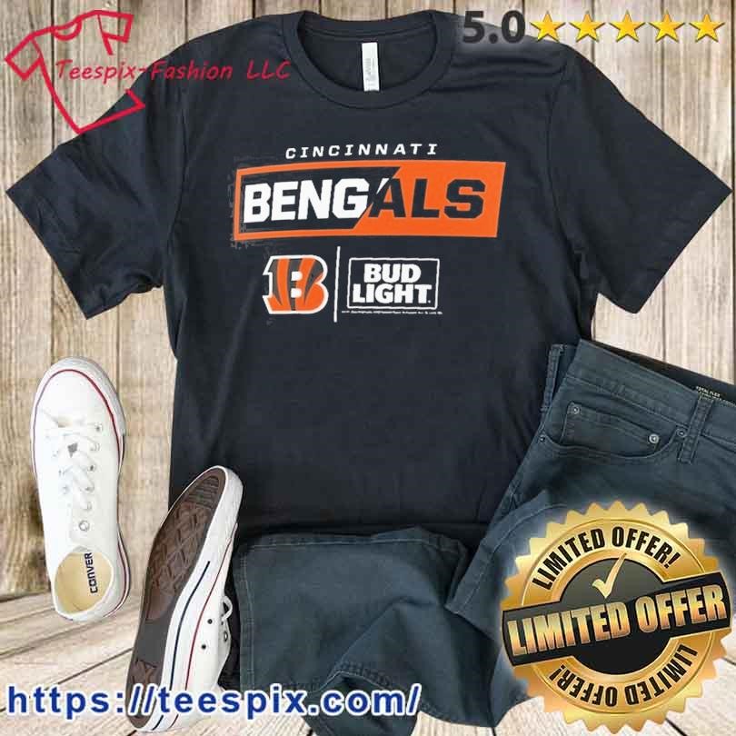 Cincinnati Bengals NFL x Bud Light Shirt - Teespix - Store Fashion LLC