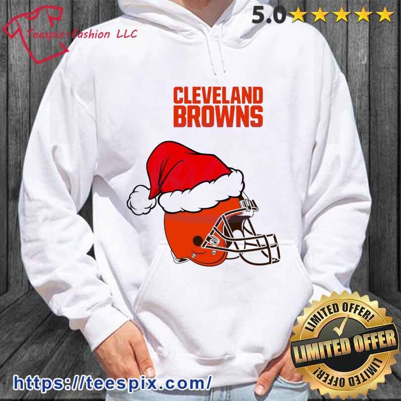 Cleveland Browns NFL Christmas Logo Shirt - Teespix - Store Fashion LLC