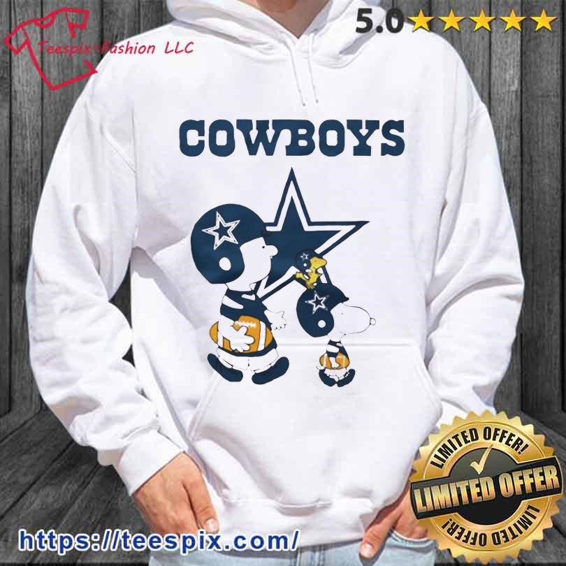 Official Dallas Cowboys Snoopy And Charlie Brown Peanuts Shirt