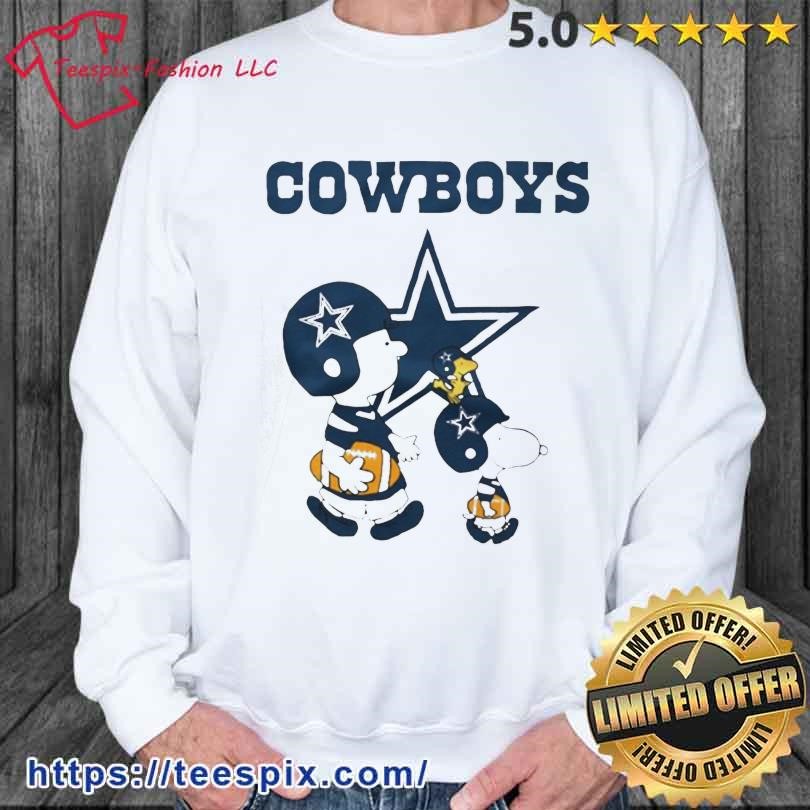 Dallas Cowboys Snoopy And Charlie Brown Peanuts Shirt - Teespix