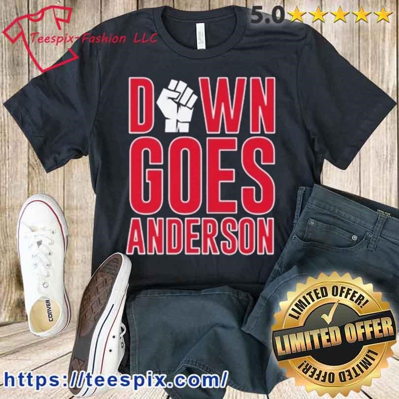 Down goes Anderson shirt: All you need to know about latest MLB apparel