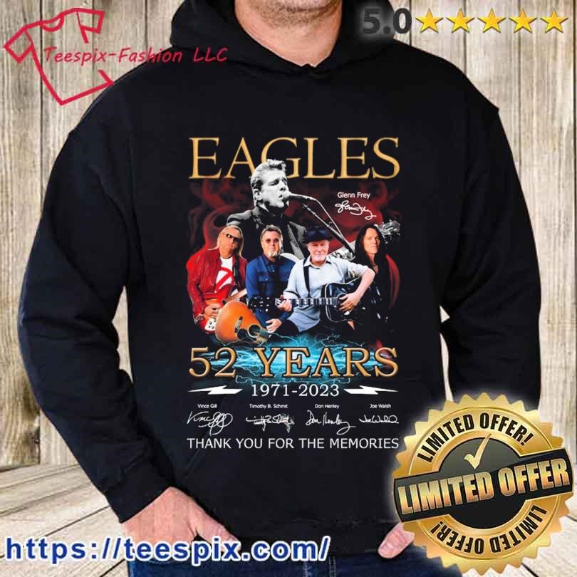 Eagles Band Rip Glenn Frey 52 Years 1971-2023 Memories Shirt