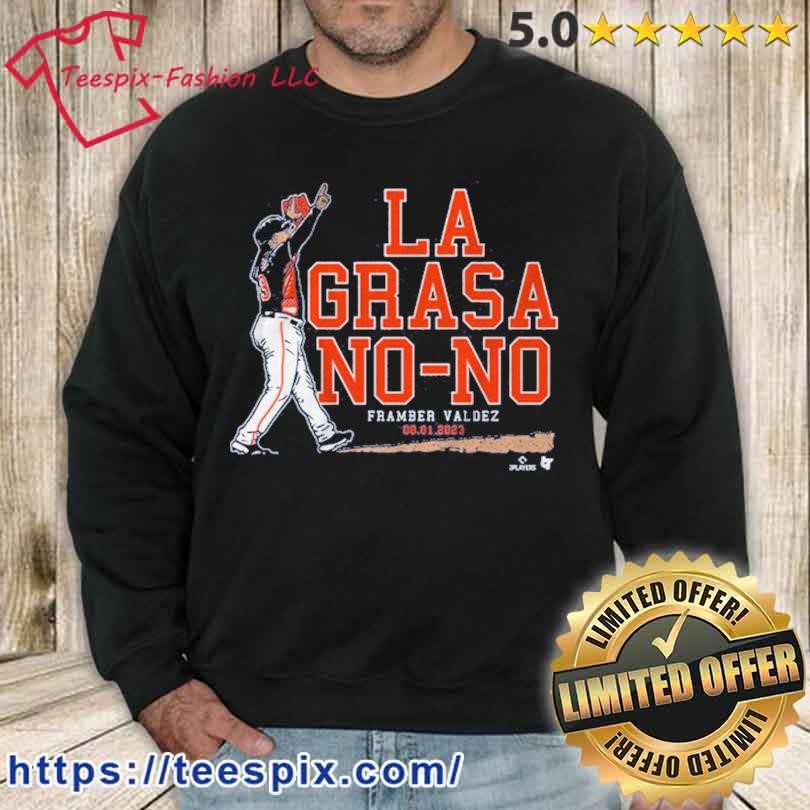 Framber valdez LA grasa shirt, hoodie, sweater, long sleeve and