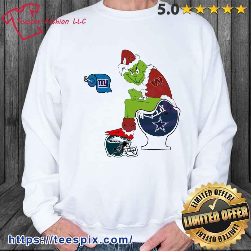 Funny The Grinch Washington Commanders Dallas Cowboys Shirt