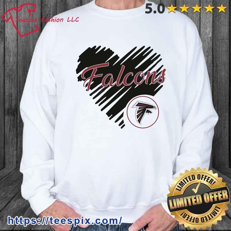 Heart Atlanta Falcons Nfl Logo Shirt in 2023