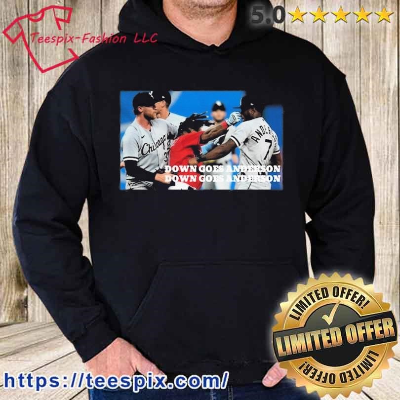 Down Goes Anderson Jose Ramirez Vs Tim Anderson Shirt