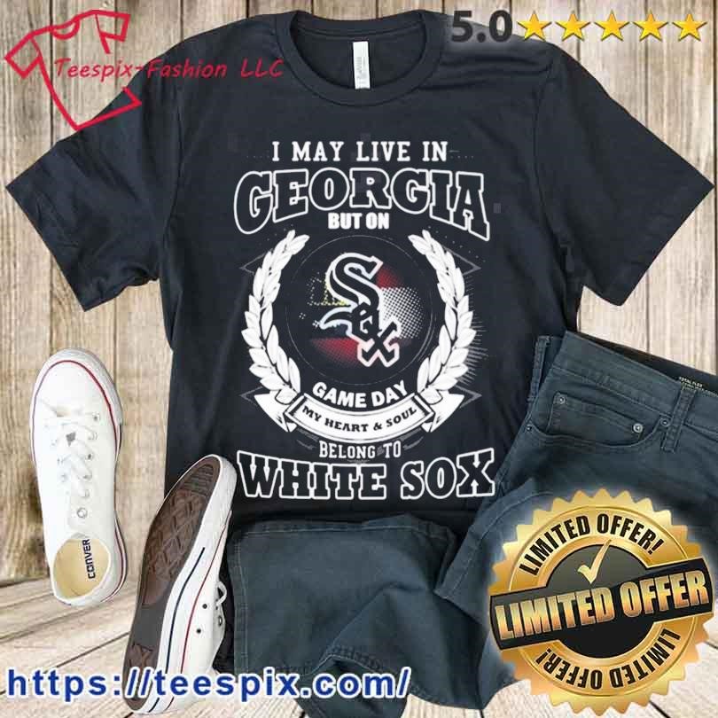 Chicago White Sox Peace Love White Sox Baseball Shirt - Teespix