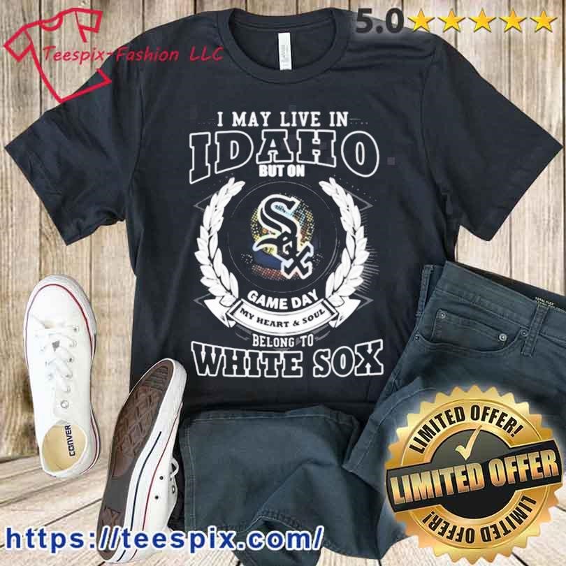 Chicago White Sox Peace Love White Sox Baseball Shirt - Teespix