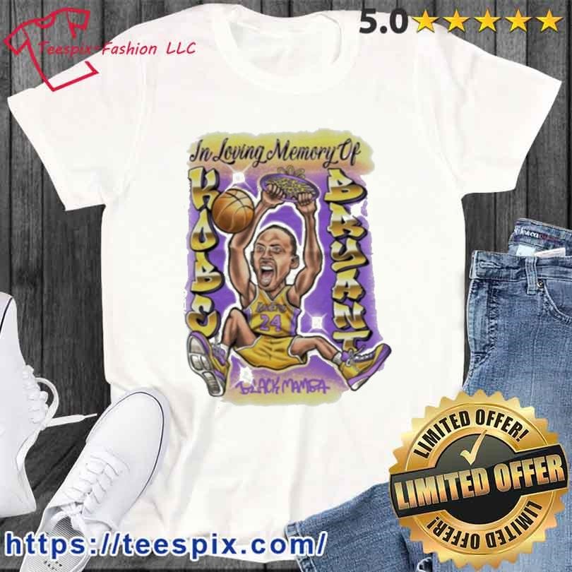 In loving memory of Kobe Bryant black mamba shirt, hoodie, sweater, long  sleeve and tank top