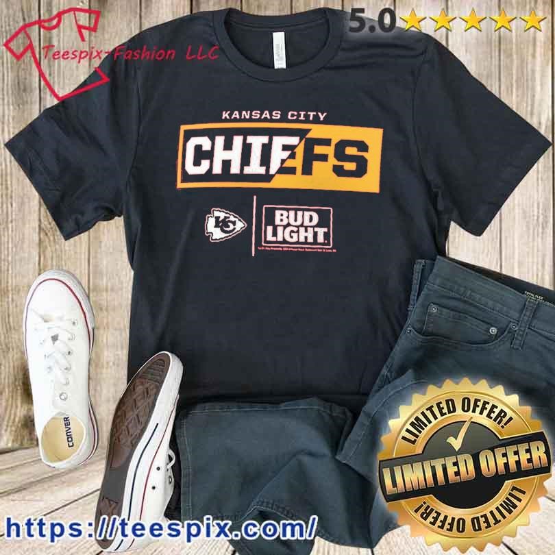 Official Kansas City Chiefs NFL x Bud Light T-Shirt, hoodie, sweater, long  sleeve and tank top