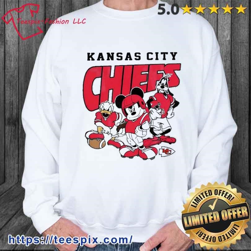 Mickey Mouse And Friends Kansas City Chiefs Shirt - Teespix