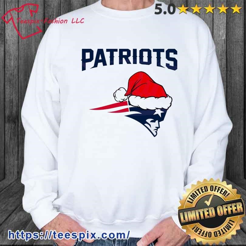 New England Patriots NFL Christmas Logo Shirt - Teespix - Store