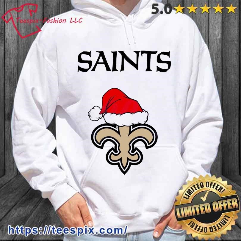 New Orleans Saints NFL Christmas Logo Shirt - Teespix - Store