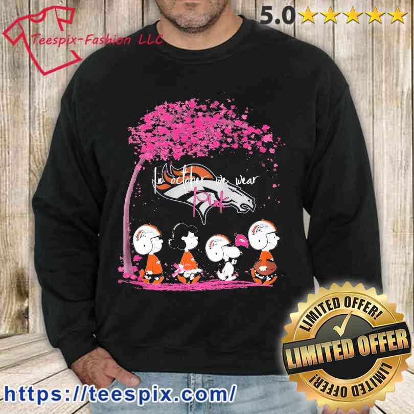 Peanuts Characters New Orleans Saints In October We Wear Pink Shirt -  Teespix - Store Fashion LLC