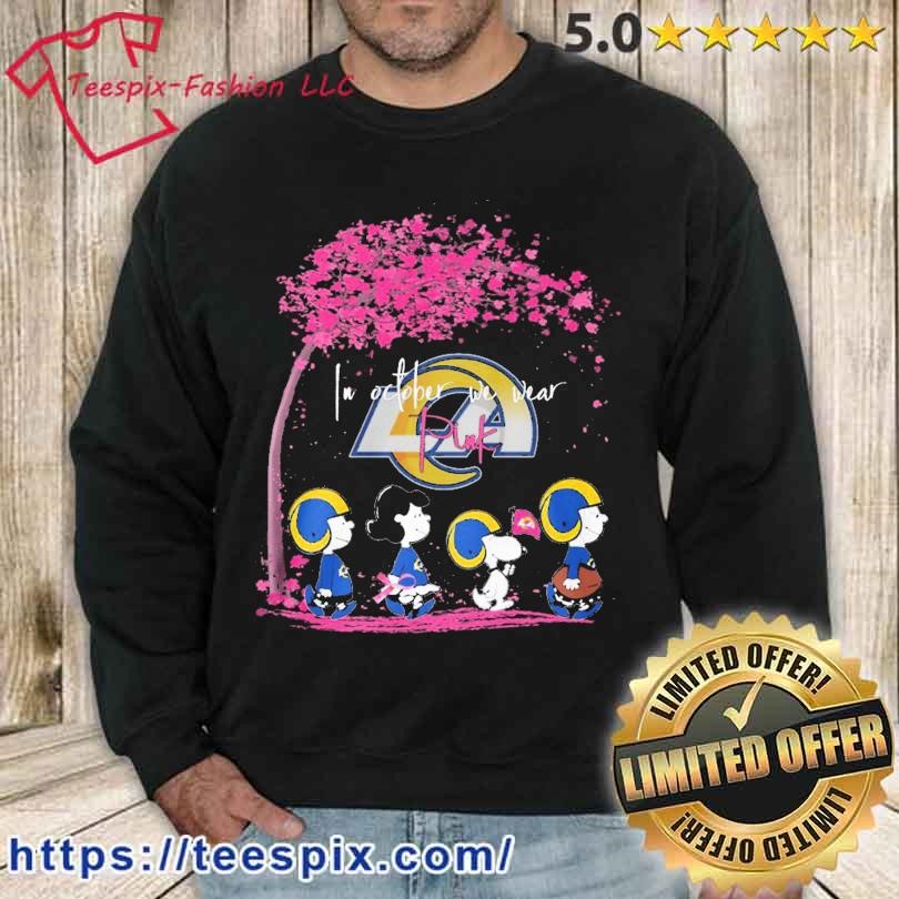 Snoopy Los Angeles Rams Christmas shirt, hoodie, sweater, long