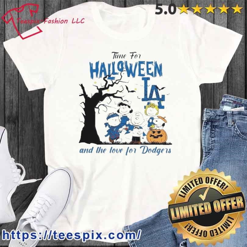 Peanuts Time For Halloween And The Love For Los Angeles Dodgers