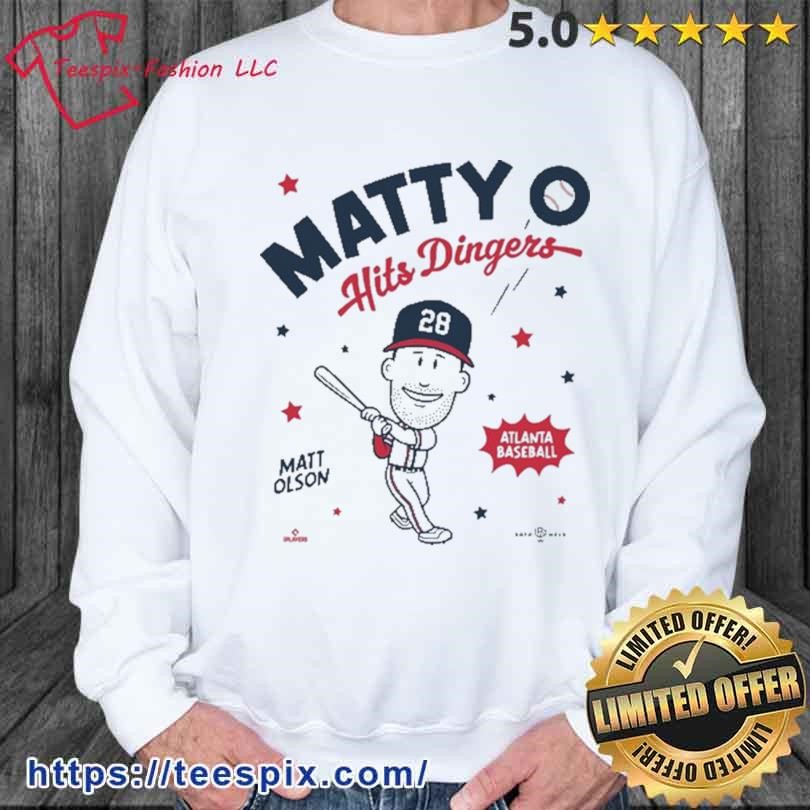 Product rotowear Merch Matty O Hits Dingers Shirt, hoodie, sweater, long  sleeve and tank top