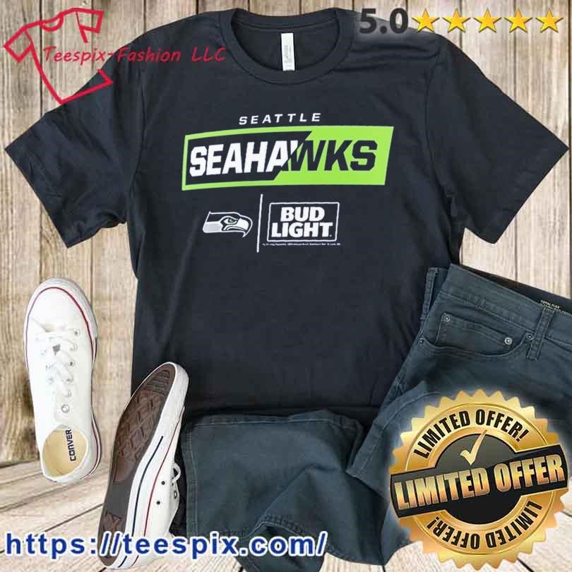 Seattle Seahawks Nfl X Bud Light T-Shirt, hoodie, longsleeve