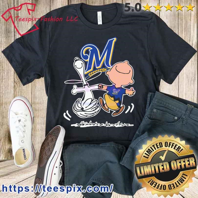 Milwaukee Brewers T-Shirts in Milwaukee Brewers Team Shop 