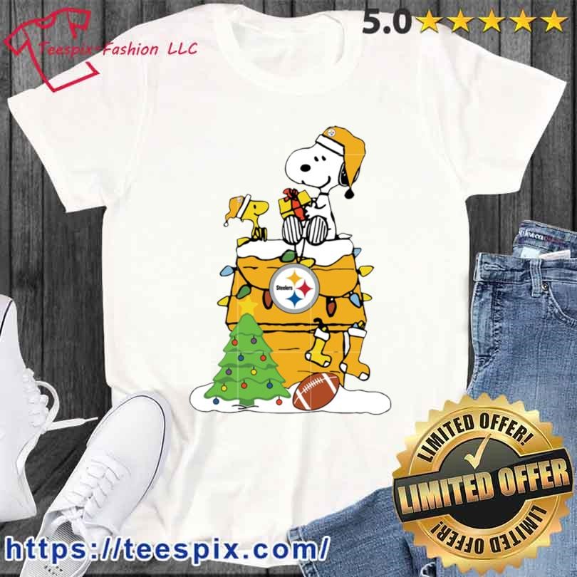 Cute Snoopy And Woodstock Pittsburgh Steelers Shirt++