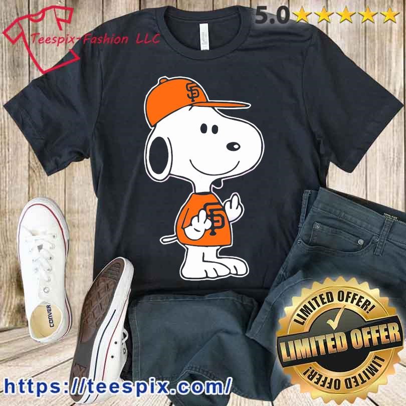 Snoopy San Francisco Giants Baseball MLB Shirt - Teespix - Store Fashion LLC