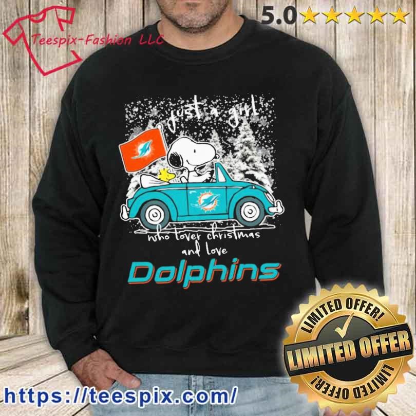 Snoppy Dolphins Christmas Sweater 