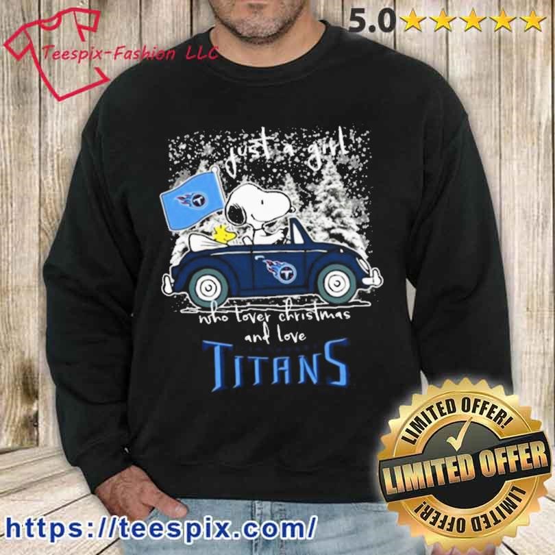 Tennessee Titans Christmas Snoopy and Woodstock 2023 T-shirt, hoodie,  sweater, long sleeve and tank top