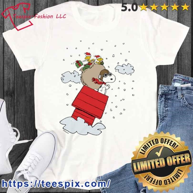 Snoopy Chicago Bears Christmas Shirt - Teespix - Store Fashion LLC