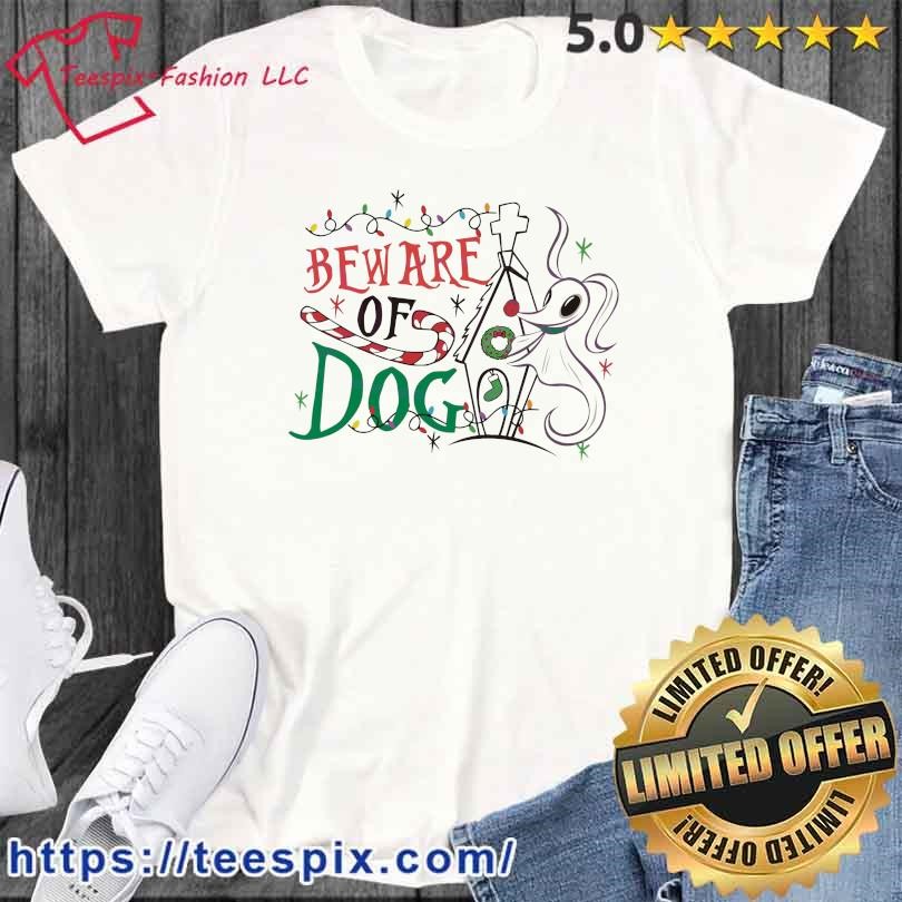 Nightmare before christmas dog 2024 shirt