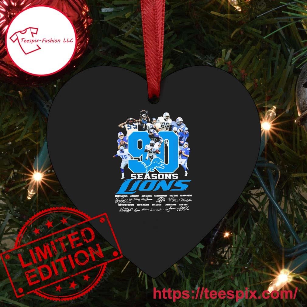 Detroit Lions Football Team Logo Ornament - Teespix - Store