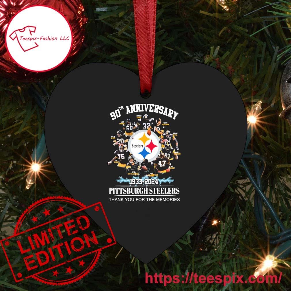 Funny Pittsburgh steelers 90 years of 1933 2023 thank you for the