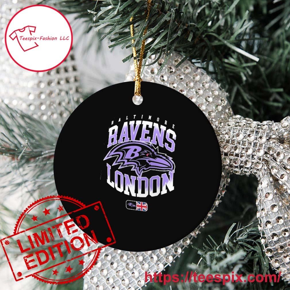 Baltimore Ravens London Game 2023 Ornament - Teespix - Store