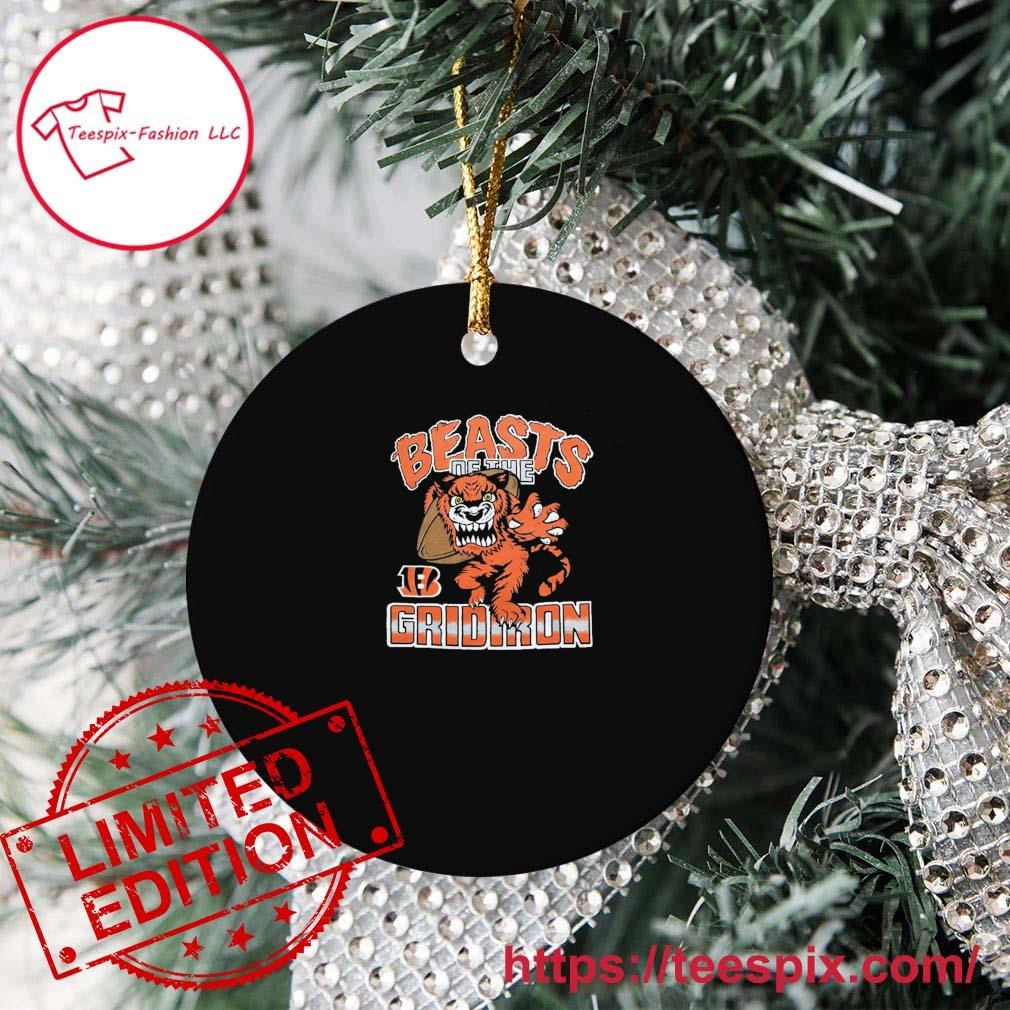 Cincinnati Bengals Beasts Of The Gridiron Ornament - Teespix