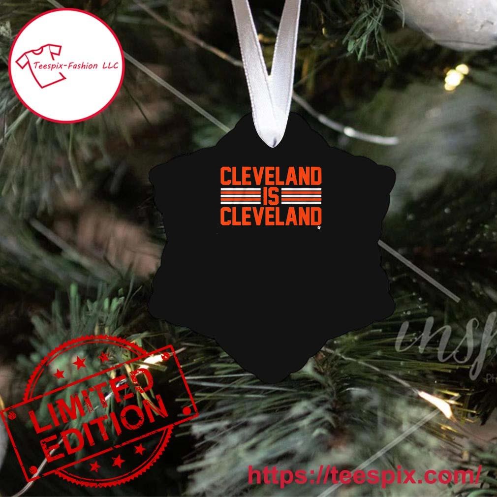 Cleveland Browns Just The Football Logo Ornament - Teespix - Store